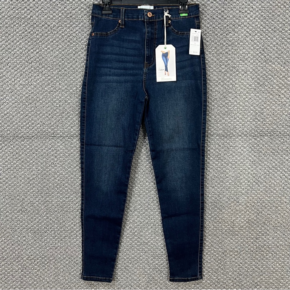 Celebrity Pink Blue Skinny Jeans Stretch Fit